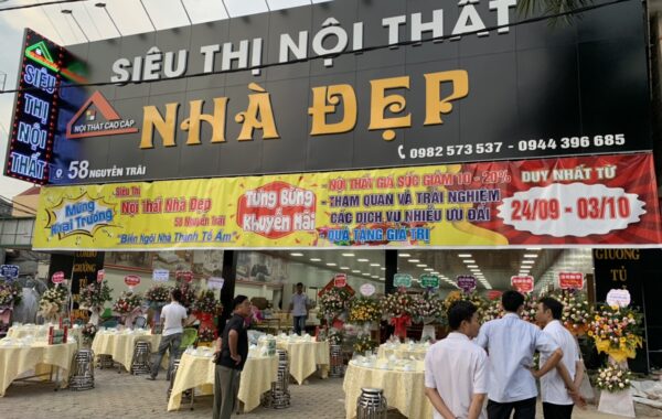 Siêu thị nội thất Nhà Đẹp – 58 Nguyễn Trãi TP Vinh