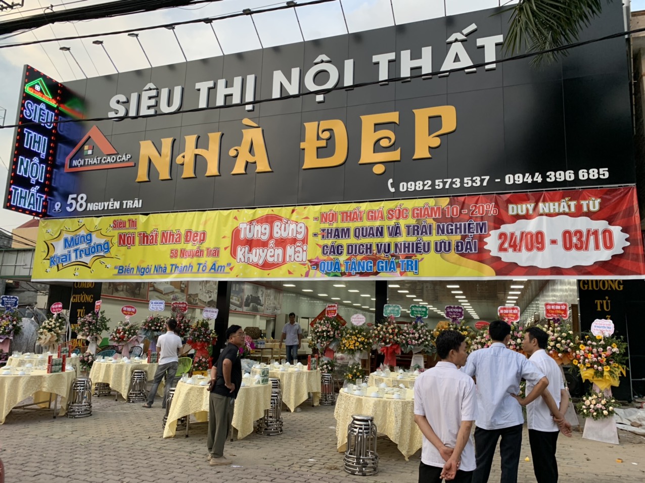 Siêu thị nội thất Nhà Đẹp - 58 Nguyễn Trãi TP Vinh