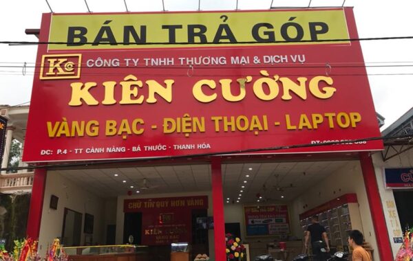 Biển quảng cáo cửa hàng